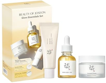 Beauty of Joseon Glow Essentials Set​ㅣRelief Sun + Dynasty Cream + Glow Serum | Daily Korean Skincare Kit