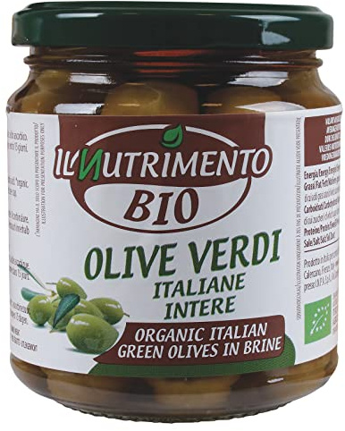 Probios Olive Verdi in Salamoia Bio - Senza Glutine - 448 g