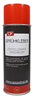 SDV Chemie Sprühkleber 12x 400ml Kontaktkleber Kleber Spray Powerkleber Haftkleber Spray