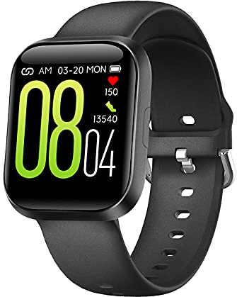SUPBRO Fitness Tracker Smartwatch Wasserdicht IP68 Fitness Armband 1,54 Farbbildschirm Aktivitätstracker Pulsuhren Schrittzähler Uhr Smart Watch Fitness Uhr für Damen Herren