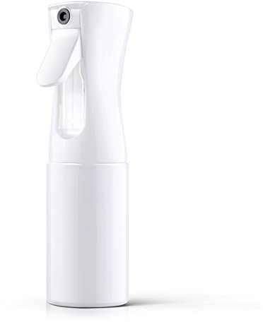 URAQT Bottigliette Spray, 200ML Spruzzino Nebulizzatore, Flacone per Acqua Continua Vuoto, per Capelli per Acconciature, Piante, Animali Domestici, Pulizia (Bianco)