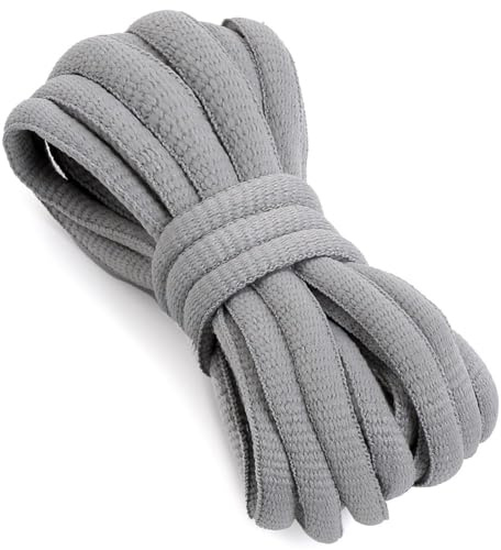 VSUDO Cordones de Zapatos Deportivos Ovalados para Zapatillas, Cordones para Zapatillas de Baloncesto, Cordones Zapatos Deportivas, Deportivas Zapatos Cordones para Hombre o Mujer