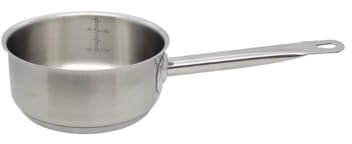 Elo 2431626 Casserole inox 16 cm, casserole induction inox, casserole tous feux, casserole de cuisine, Acier inoxydable, 16 x 7 cm, Gris 4