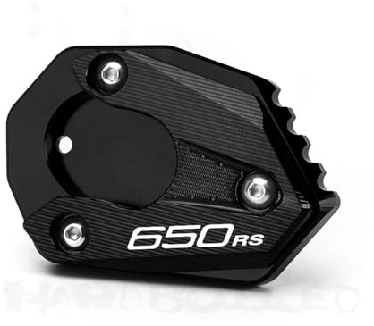 Motorrad Seitenständer Unterlage Für NINJA650 Z650 Z650RS Für Z 650RS Für Z650 RS Für Z 650 RS 2022 Motorrad Zubehör Ständer Fuß Seitenständer Verlängerung Pad(3)