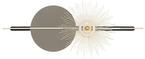 AMYSTY Wandskulpturen Wanddeko Wandornament Moderne Große Wanddekoration Aus Metall, Wandkunst, Wandskulpturen, Wandbehang, Dekoration Für Wohnzimmer Wandschmuck Wanddekoration