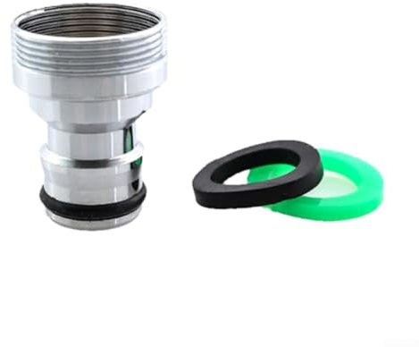 ZYWUOY Verbindungsstück Edelstahl Wasserhahn Adapter für Waschmaschinenschlauch