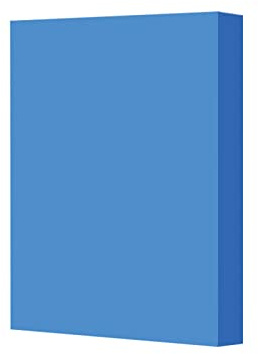 Panneaux en mousse acoustique, panneaux acoustiques haute densité, autocollants muraux décoratifs for salle d'enregistrement, bureaux, maison et décoration murale/bleu/100 x 100 x 1 cm