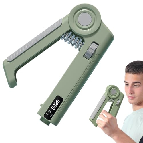Digitales Hand-Widerstandstrainer, Greif-Tester, Dynamometer zum Widerstandstrainern des Muskelarms | Handübungsmessgerät einstellbar für