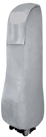 L6NqIAG Regendichte Golf-Reisetaschen, Regenschutz, wasserdicht, großes Fassungsvermögen, praktisch, langlebig, Golfschläger-Taschen, Aufbewahrungstasche Golfschlägertasche(Gray)