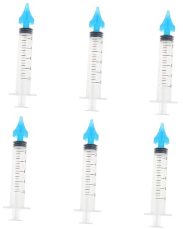 Generico 6 Pezzi Pulitore Per Orecchie Rimozione Pulizia Pulitore Per Orecchie Acqua Per Orecchie Pulitore Per Cerume Prodotti Per La Delle Orecchie Irrigazione Per Orecchie