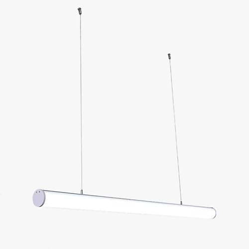 Lámpara Colgante LED Moderna de acrílico, lámpara Colgante Lineal, lámpara de suspensión Larga, Accesorio de iluminación Decorativo Blanco, candelabros for Comedor,luminaria LED