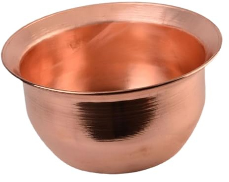 GUHPZA Kupfertopf, Induktionsherd, Kupfertopf, Suppentopf, Traditioneller Hot Pot Für Restaurants (Größe : 28Cm)，Gold-28cm