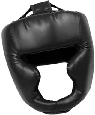 Casque de boxe pour adulte - Protection des joues - Portable - Pour Sanda, Muay Thai, Mma - Rouge