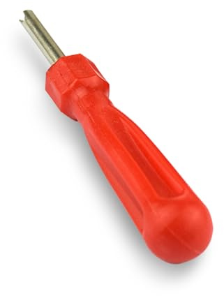 Herramienta de extracción de núcleo de válvula, reparación de neumáticos resistente, removedor de vástago de rueda de coche, mango extractor de metal profesional de 5 cm, kit de mantenimiento de