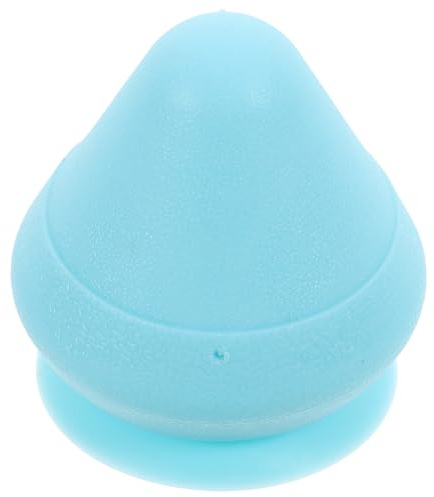 Pelota de Masaje Tpe con Ventosa para Pared Lisa, Diseño Ranurado | Uso en Casa y Trabajo, Base de Succión, Superficie Suave, Fácil de Retirar, Presión Necesaria y Ajuste Firme