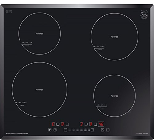 Kaiser KCT 6705 Induktionskochfeld 60 cm / 4 Kochzonen/Glaskeramik Kochfeld mit Power Booster/Einbaukochfeld/Induktions Herd/Full Touch Control/Kochfeld/Winner German Brand Award 2018