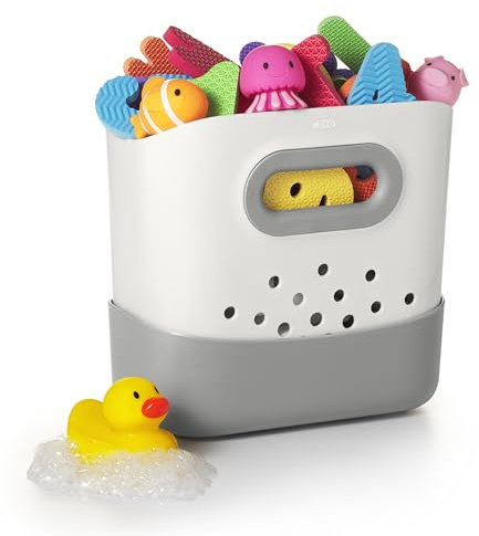 OXO Tot Stand Up Bath Toy Storage – Gray