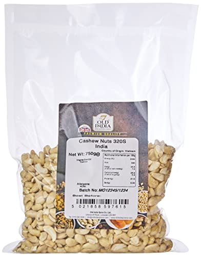 Old India Cashew Nuts 320S India 750g