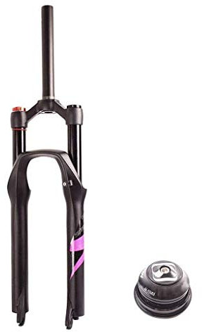 Fahrradgabel 26 27,5 29 Zoll 120 mm Travel MTB-Federgabeln, 1-1/8mit Fahrrad-Headset-Set 44-55 mm