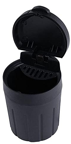 liuzz Mini Auto Mülleimer Auto tragbares Fahrzeug Schwarzer Mülleimer Mülleimer Müllwagen Aufbewahrungsbox für Auto Aschenbecher Autozubehör