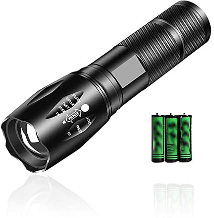 Mini lampe torche de poche LED à piles AAA