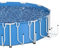 ZETIY Supporto per copertura solare per piscina 5c, gancio per copertura solare, portale verso l'esterno, copertura solare Kee dal pavimento, set di copertura solare UShaed Iro per piscina