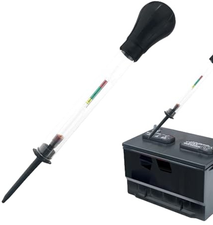 Tester Antigelo | Strumento Idrometro Al Densitometro Liquido Batteria 'auto | Idrometro Antigelo Professionale Per Il Controllo Del Punto Di Congelamento, Livello Di Elettroliti A Batteria, Manut