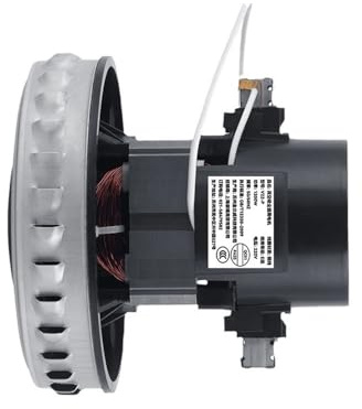 RNUMLIGH Aspirapolvere ad alta potenza da 1200 W con avviamento elettronico, bobina in rame da 50 Hz a 220 V, for uso asciutto e bagnato.