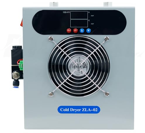 Essiccatore d'aria refrigerato 220V, 4-8 bar ad alta pressione, compressore aria sistema di essiccazione e separatore di acqua essiccante