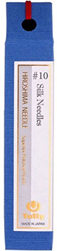 Tulip Needle Company Seidennadeln, Größe #10, 6 Stück