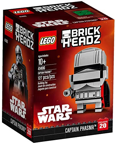 Lego- Exc Brickheadz Star Wars Captain Phasma, 41486