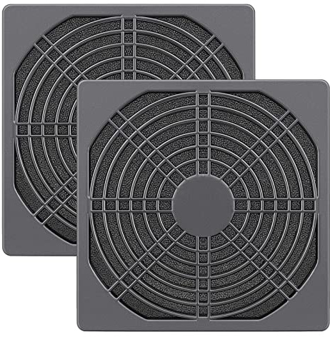 Wathai 2 Pack 120mm PC Fan Dust Filter Cover Computer Mess