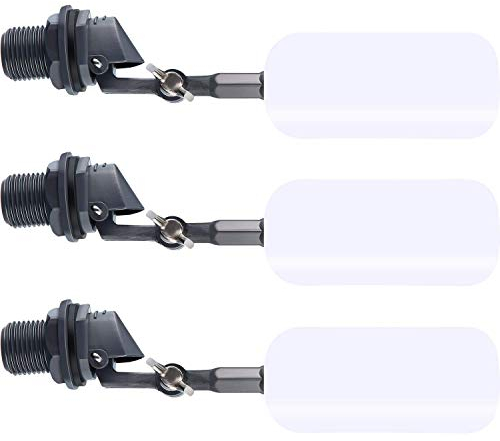 DILISEN 3 Stück Zuverlässige Wasser Float Kugelhahn Abschaltung 1/2 Zoll Automatische Füllen Feed Luftbefeuchter Wassertank, Wasser Kugelhahn, Teich Float Ersatzventil