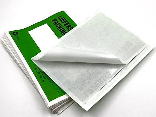 umschlag-discount – grüne Versandtaschen aus Papier für Lieferscheine, Rechnungen, Retourenscheine & Co – 250 Stück selbstklebende Lieferscheintaschen in C5 = 240 x 175 mm