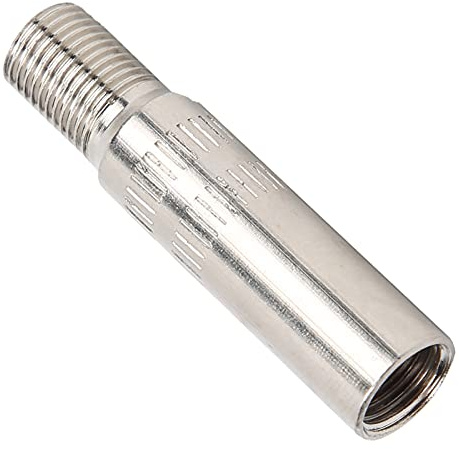 Alomejor Scooter Valve Extension Adapter 9mm Ausziehbare Aufblasbare Luftdüse für Aufblasbares Luftventil M365 / Pro Scooter Vorderradmotor