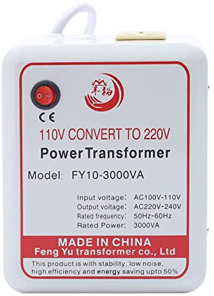 Transformador convertidor de voltaje resistente de 3000 W, convertidor de potencia de 110 V a 220 V, transformador elevador de alto rendimiento para secador de pelo, olla arrocera, cocina y