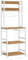 VASAGLE Estantería para Panadería con Toma de Corriente, Soporte de Microondas, Estantería de Cocina, Alambre de Metal, 14 Ganchos, 40 x 60 x 170 cm, Nogal Rústico y Blanco KKS037W41EU