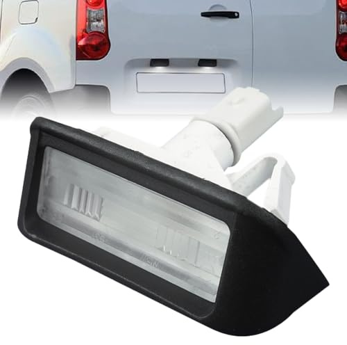 ROBUST Rear Number Plate Light Lamp For Citroen Berlingo Dispatch Peugeot Partner Expert 6340G7 9658461780