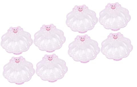 GALPADA 8stücke Transparente Design Schmuck Aufbewahrungsboxen Süßigkeiten Und Schmuck-organisatoren Praktische Treat Boxen Für Partys Und Bastelprojekte