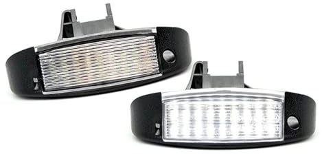 Dnhqknoaf License Number Plate Light LED For Fiat Ducato II Scudo For Citroen Jumpy Relay Dispatch Jumper For Peugeot Boxer Expert Manager 2Pcs White LED License Plate Light