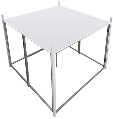 Mesa de mostrador portátil, quiosco de exhibición de cabina de feria, podio de degustación de supermercado, mesa de recepción de eventos, soporte publicitario multiusos para promociones