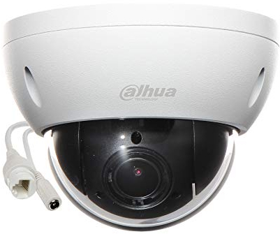 Dahua Lite Mini PTZ Speed Dome 1/2.7i 4Mp CMOS 4x opt. zoom 120dB H.264+/H.264 30fps 1080P - Network Camera