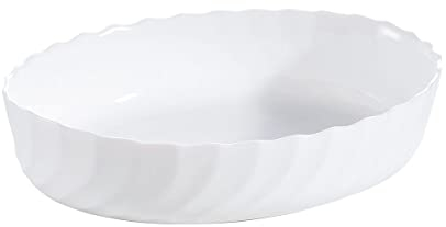 FUENTE HONDA OVAL 22X16 CM TRIANON LUM marca LUMINARC