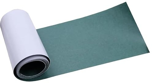 AHSKY, 1M/2M/5M Épaisseur du Joint d'isolation 0,2 mm for Batterie 18650 Papier d'orge Li-ION Pack Cellule Adhésif Colle Bande de Poisson Électrode de chaîne Tampons isolés (Color : Green 5meter, Si