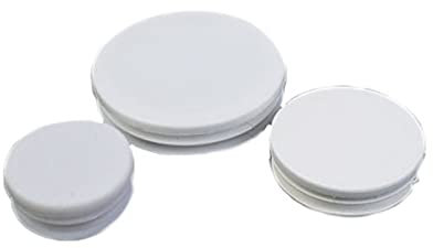 NOYOTA Passacavo in Gomma, Passacavi da scrivania, Tappo for Tubo con Tappo terminale Tondo Tappo for Inserto Tubo 4 Pezzi 45mm (Color : 8pcs, Size : 30mm)