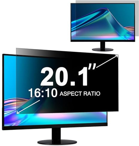 ZOEGAA Blickschutzfolie 20.1 Zoll 16:10 for Monitor