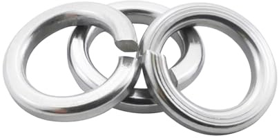 Fajoeda 50 Stück Federringe M8,A2 V2A Edelstahl Federscheiben Unterlegscheiben 8mm Form B nach DIN 127