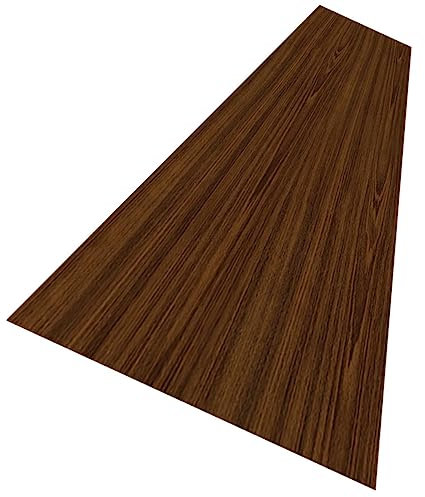 Hoement 1blatt Selbstklebender Pvc Bodenaufkleber Mit Holzmaserung Für Wohnzimmer Küche Und Badezimmer Einfach Anzubringen Dekorativ Und Rutschfest