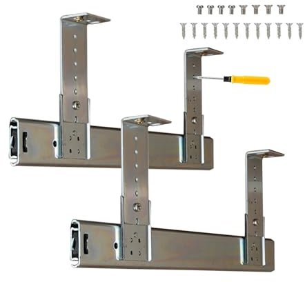 Drawer runners,Keyboard Slides Guides 12 14 16inch Heavy Duty All Metal Runners, Ball Bearing Slides(300mm(12 inch))