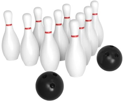 Dickly Kinder-Bowling-Set, Bowling-Pin und Bälle, frühe Entwicklung, lustig, Bowling-Spielzeug, Indoor-Bowling-Spiel für Jungen und Mädchen, 10 Bowling 2 Ball